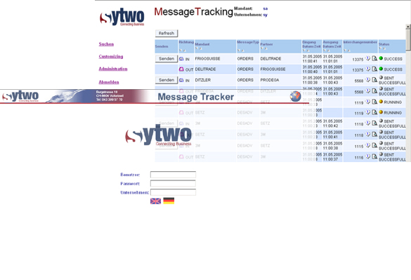 Message Tracker